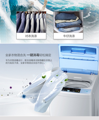 海爾EB55M2WH 智能洗滌科技，為健康潔凈生活賦能